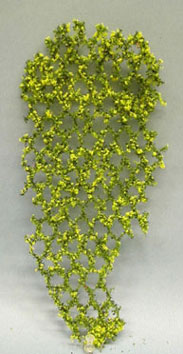 Dollhouse Miniature Vine Flowering 10"" Tall, Yellow